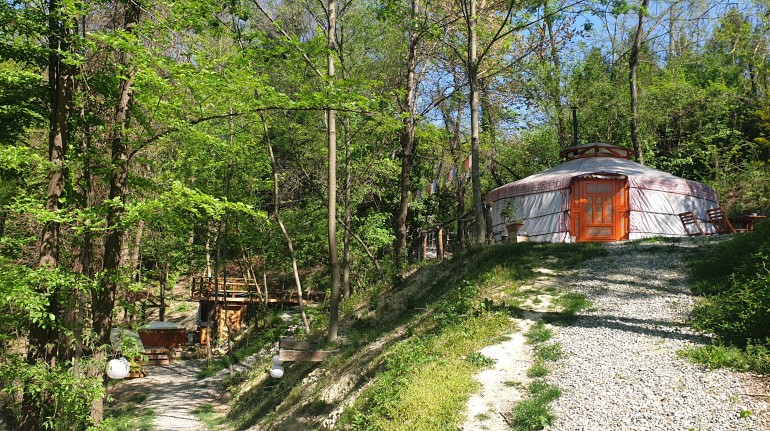 Yurte camping glamping Italy