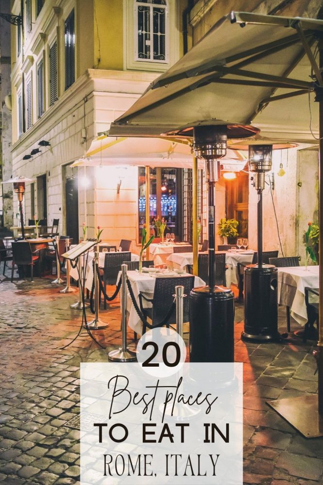 10 Best Restaurants in Rome Italy Where to Eat in Rome IB