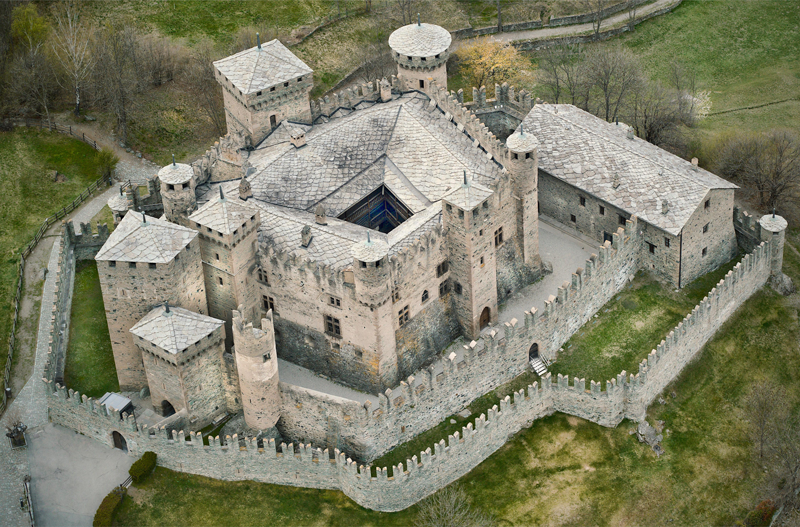 Fenis castle aosta