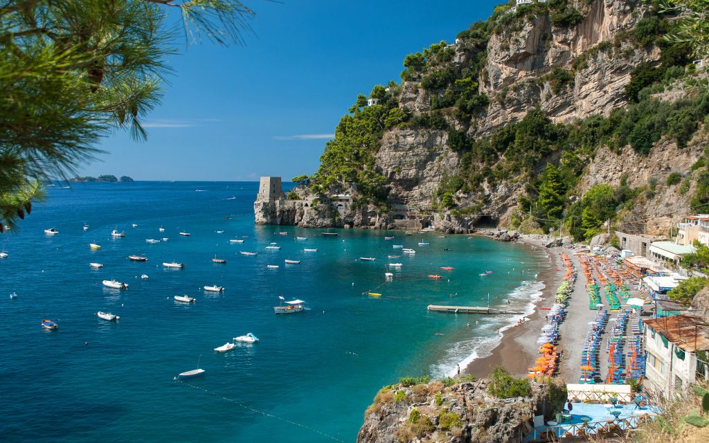 beaches on the Amalfi Coast