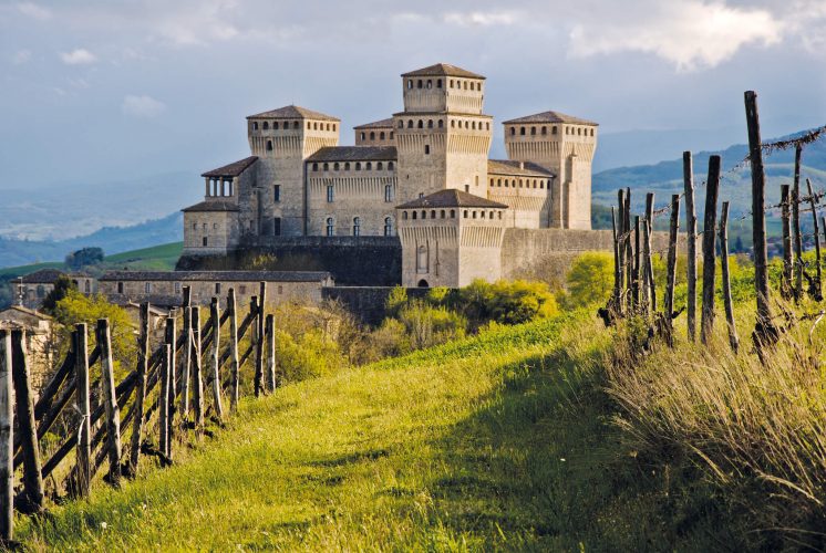 Torrechiara castle Italy 