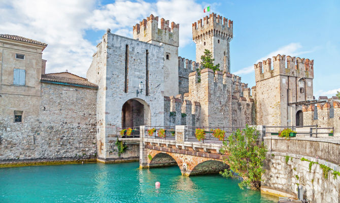 Castle sirmione Italy