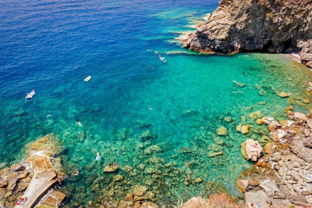 Spiaggia di Corniglia, Guvano