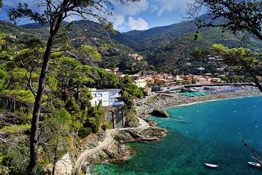 Italian riviera beaches