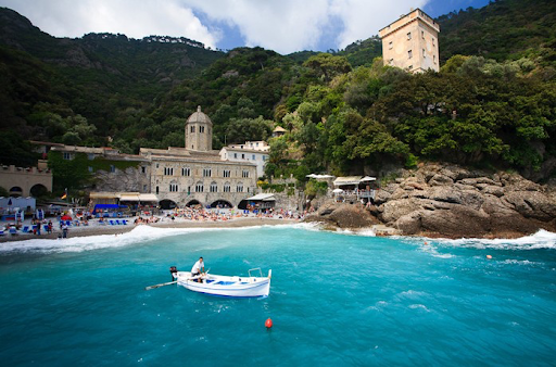 Italian riviera beaches