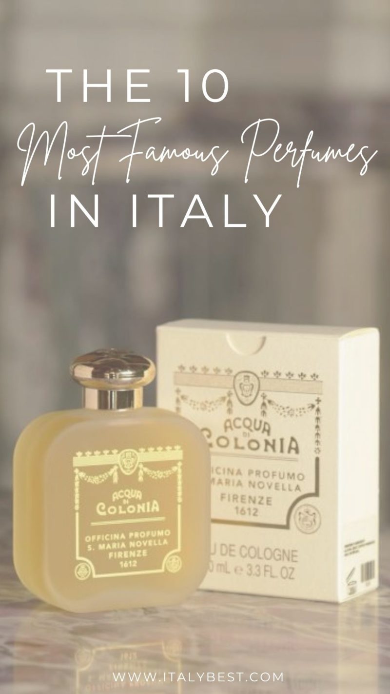 10 Famous Italian Perfumes Most Popular Perfume in Italy IB