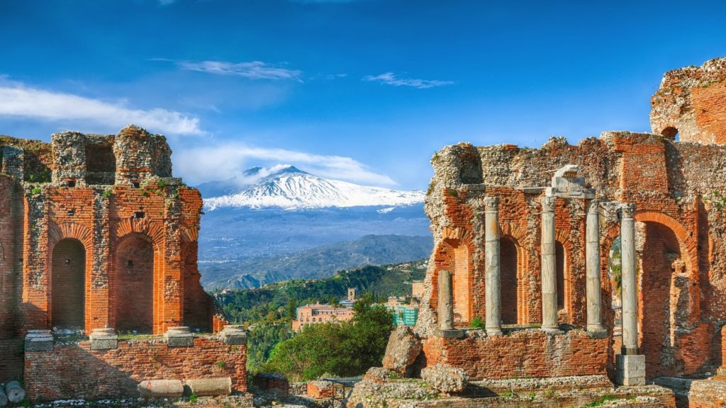 italian tourist town near naples