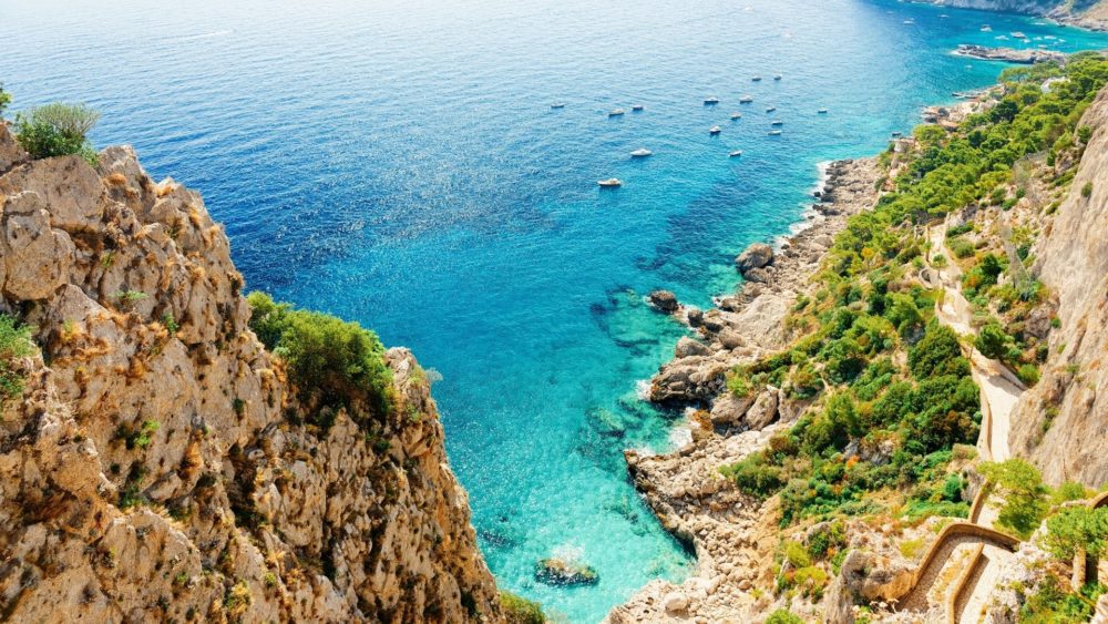 10 Most Beautiful Beaches Around Naples, Italy - Italy Best - Marina Piccola Capri, Bagno Elena, Sorrento, Nude Beaches and Sand Beaches - Mira Digital
