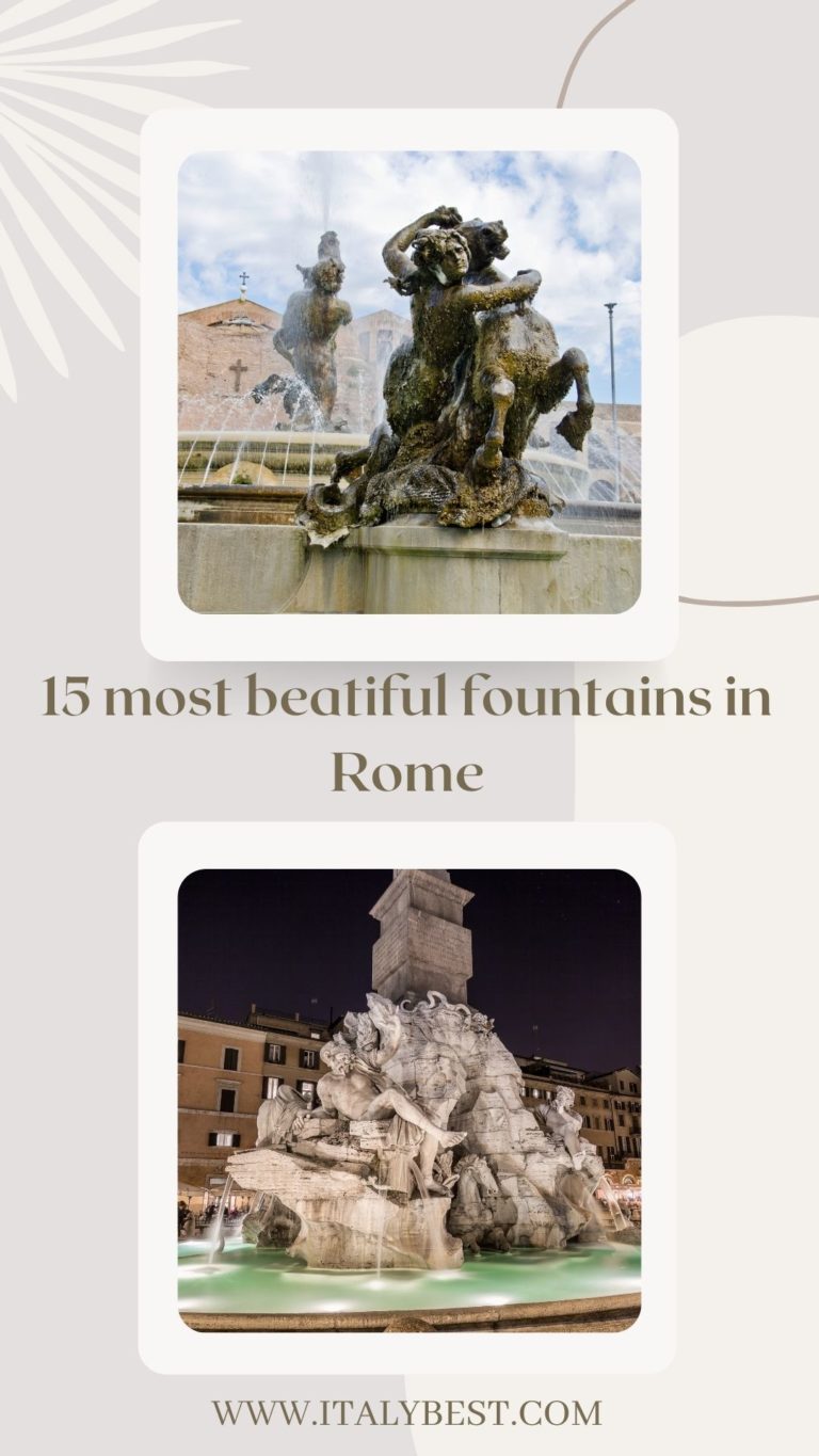 15 Most Beautiful Fountains in Rome Italy Roman Fountains IB