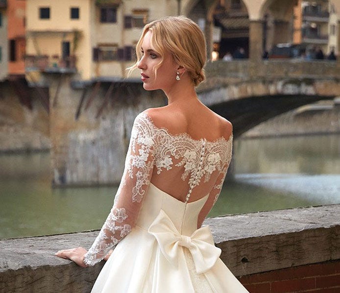 10 best bridal stores in Milan Italy - Bridal Shops in Milan, Florence and Rome - Italian Wedding Dress Designers - Nicole Spose