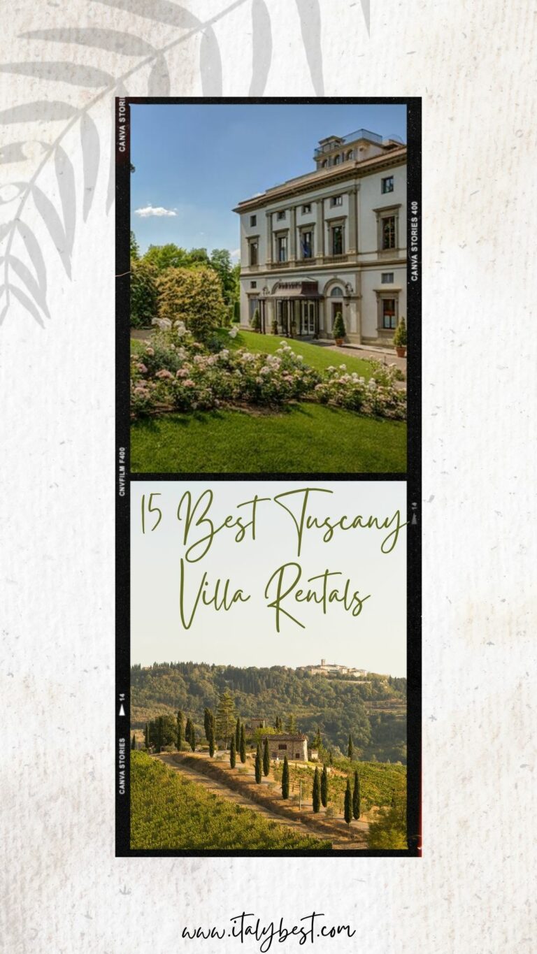 15 Best Tuscany villa rentals Where to stay in Tuscany?