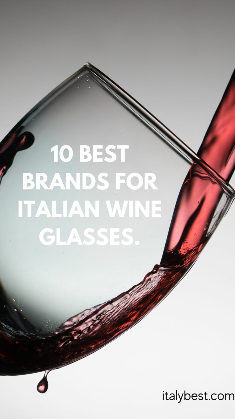 10 Best Brands for Italian Wine Glasses Italy Best