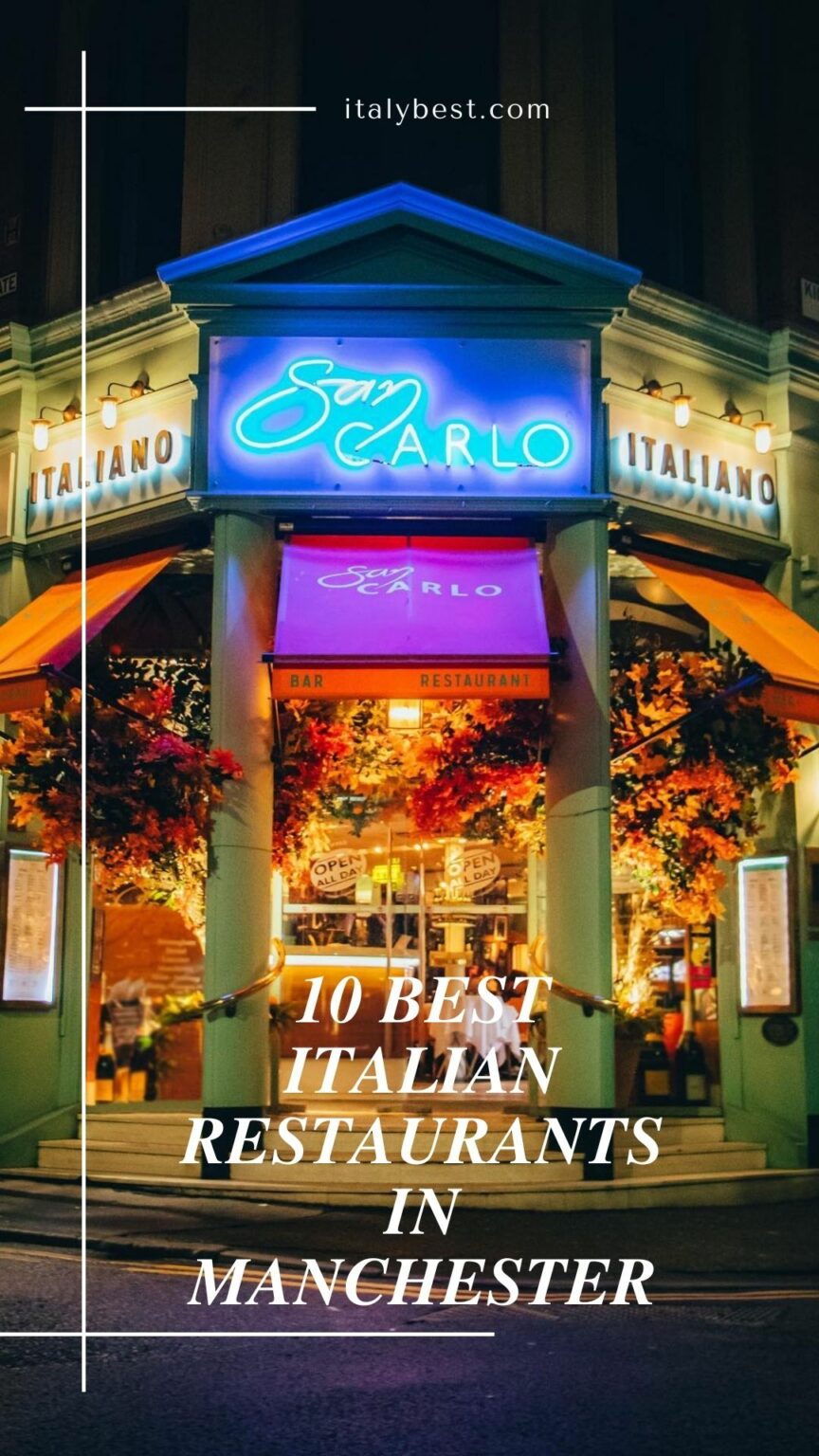 10 Best Italian Restaurants in Manchester Italian Restaurant Manchester
