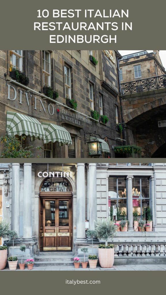 10 Best Italian Restaurants in Edinburgh