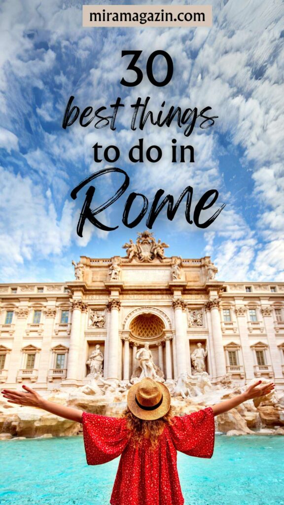 best things to do in Rome Italy