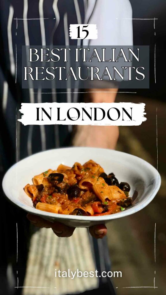 best italian restaurants in london